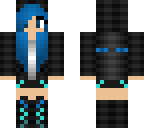 ender girl blueeeee