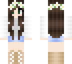 flower crown girl edit