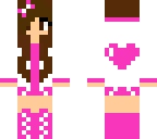 girl pink cute