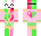 melon masked girl