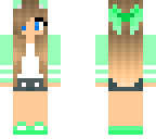 mint green cat
