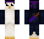 ninja penguin purple
