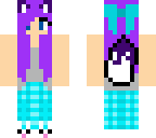 pajama wolf girl