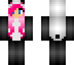 panda girl pink