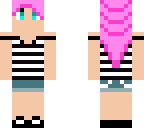 pink hair teen