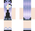 purple cat girl