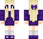 purple dress