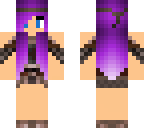 purple haired female dante