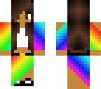 rainbow girl