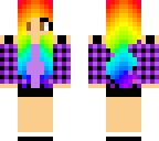 rainbow girl