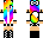 rainbow person