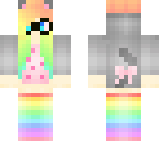 re edited nyan cat girl