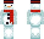 red frosty snowman