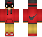 red nike boy nerd edition