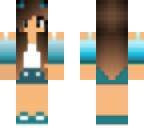 shaded blue girl