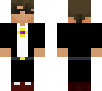 skydoseminecraft on his weding day
