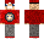 the man in red