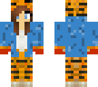winter tiger girl