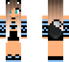 wolf blue girl