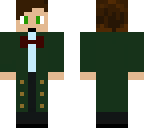 11th doctor season 6 green over coat
