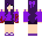 bloody purple girl