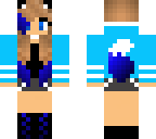 blue fox girl