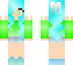 blue girl
