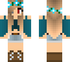 blue girl