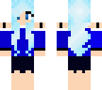blue girl