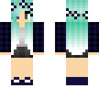 blue girl