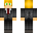 boy in a slenderman suit