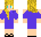 braid purple girl