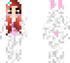 bunny girl coral hair