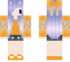 chibi girl -orange-