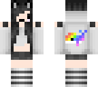 edit of rainbow wolf