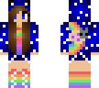 fancy blue nyan cat
