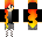 firery gamer girl