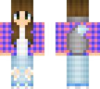 flannel hoodie