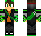 green cat boy