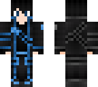 kirito blue one side