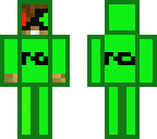 nichtda in green