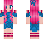 pink blue girl