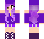 purple girl