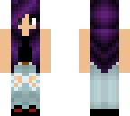purple hair