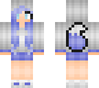 purple wolf girl