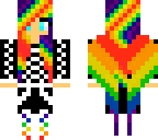 rainbow angel girl