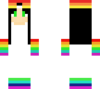 rainbow girl