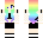 rainbow girl