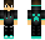 skin with swim trunks