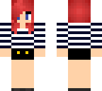 striped red head